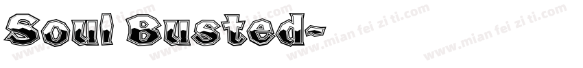 Soul Busted字体转换